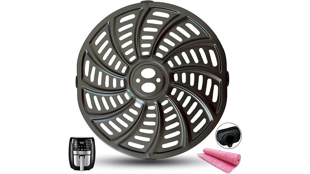 air fryer crisper tray review