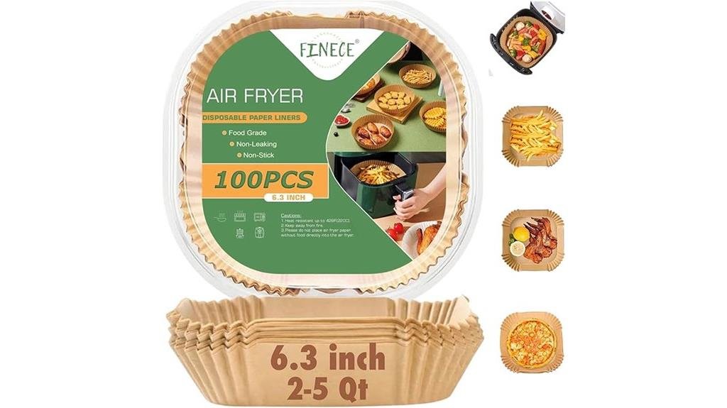 air fryer liner evaluation
