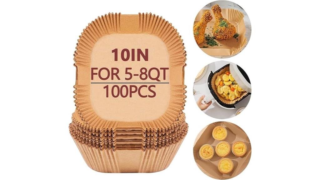 air fryer liner evaluation