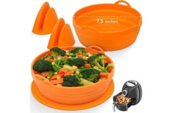 Silicone Air Fryer Liners Basket Set Review