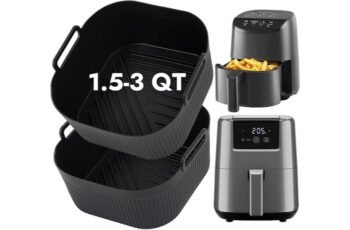 BYKITCHEN Small Silicone Air Fryer Liners Review