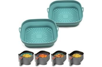 Square Silicone Air Fryer Liners Review
