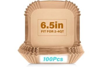 OOTDAY 100Pcs Square Air Fryer Liners Review