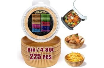 225PCS Air Fryer Paper Liners Review