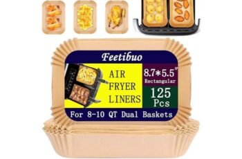 Feetibuo Parchment Paper for Air Fryer Review