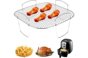 8 Square Air Fryer Rack Review