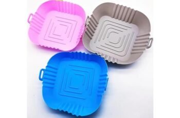 3 Pack Silicone Air Fryer Dish Review