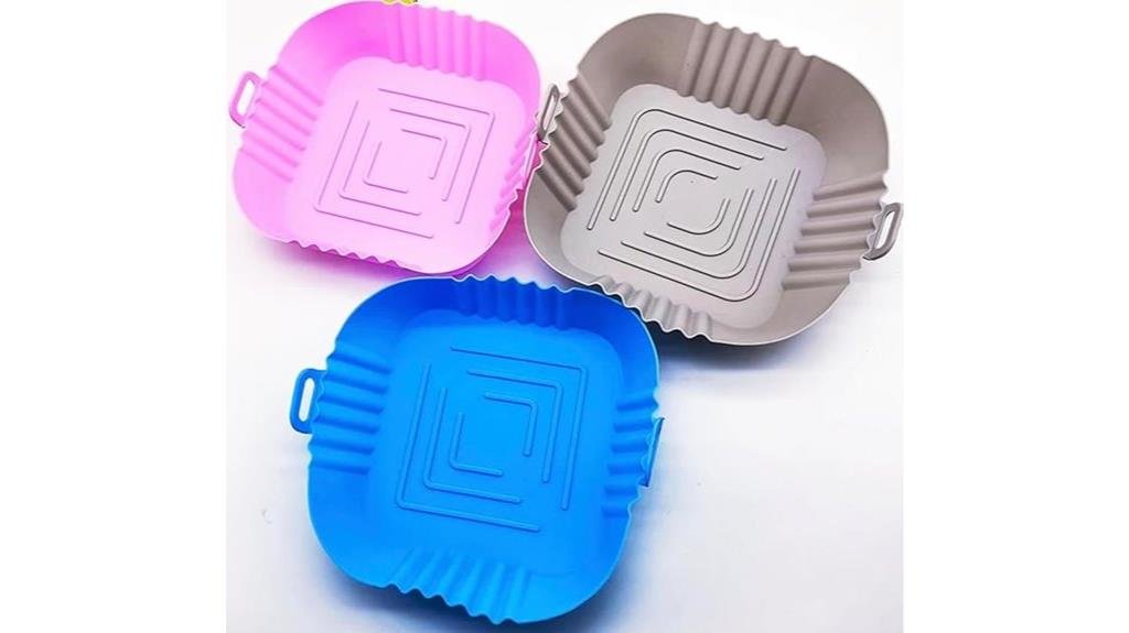 air fryer silicone dishes