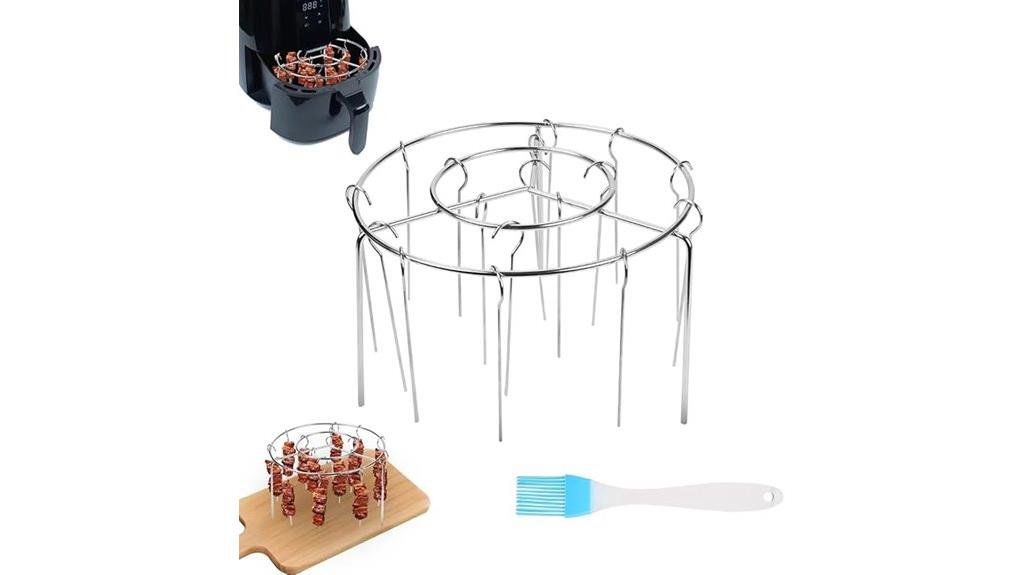 air fryer skewer performance review