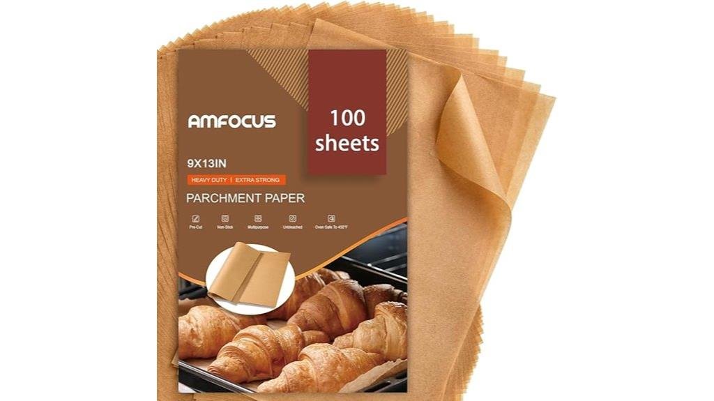 baking convenience with parchment