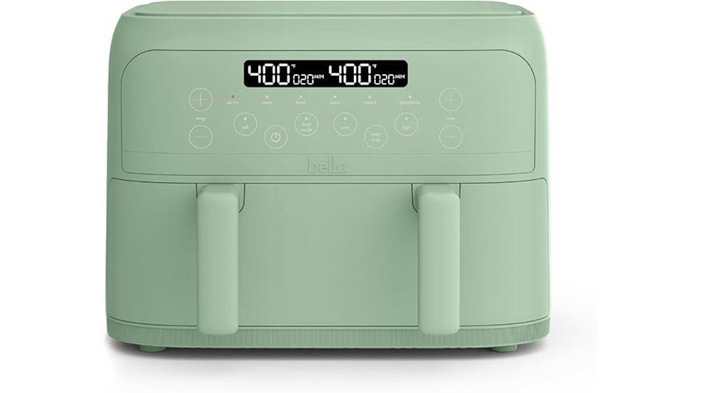 bella air fryer review