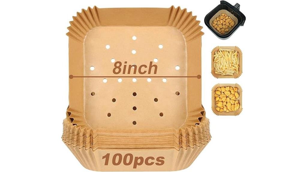 bykitchen air fryer liners