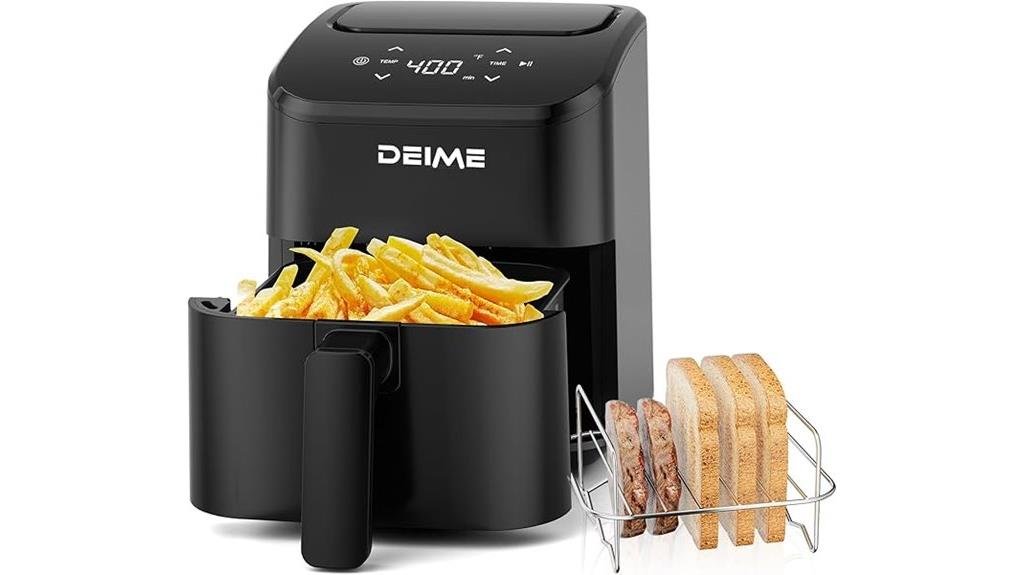 compact and efficient air fryer