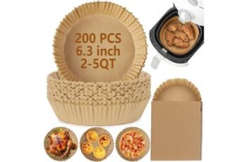 200Pcs Air Fryer Disposable Paper Liner Review