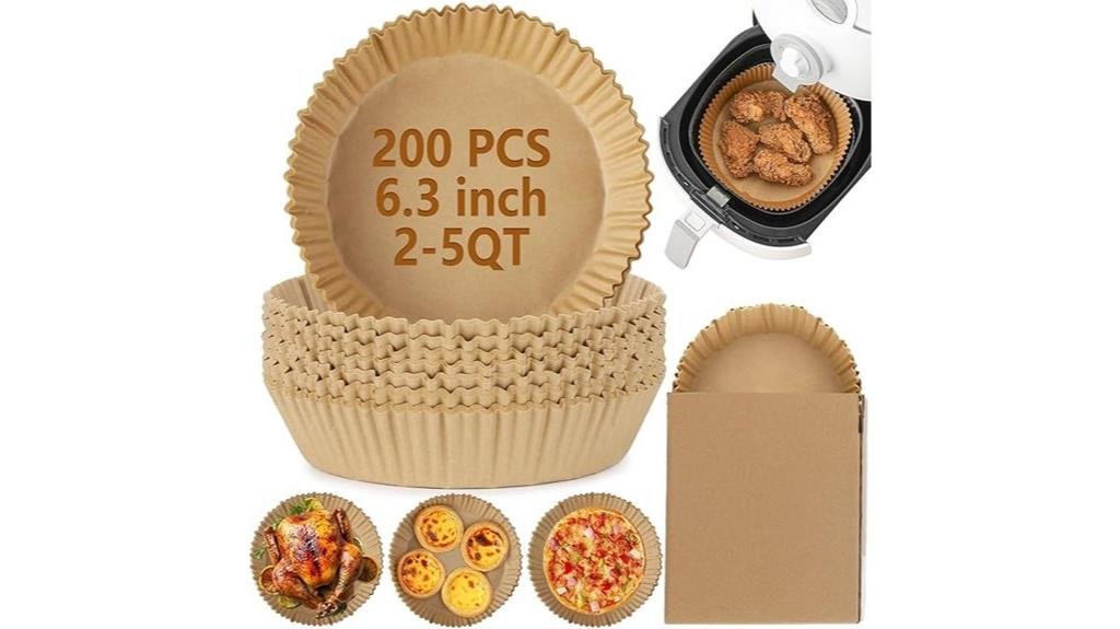convenient air fryer liners