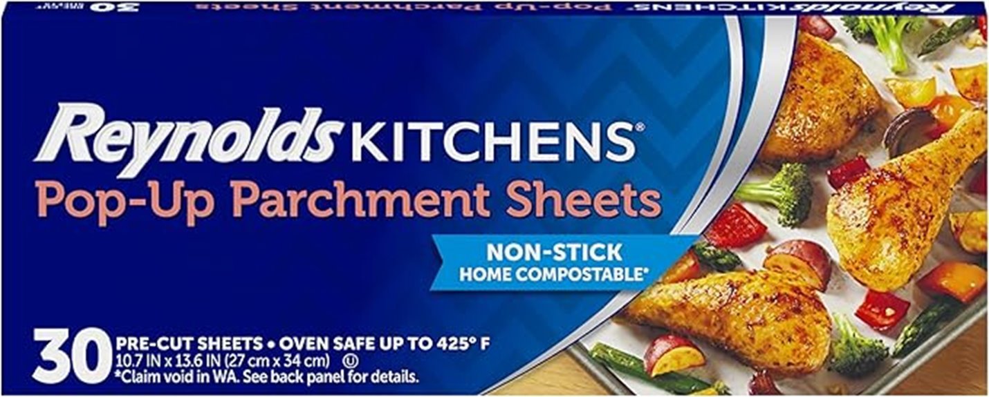 convenient cooking parchment solution
