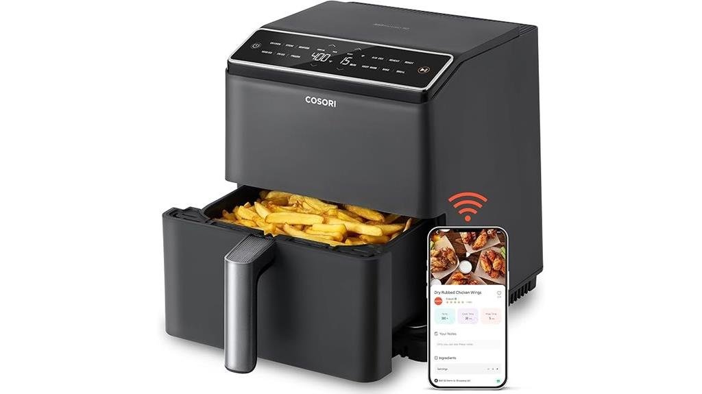cosori dual blaze air fryer