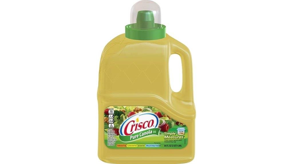 crisco canola oil review