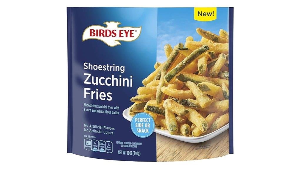 crispy zucchini fries review