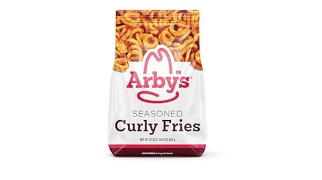 crunchy seasoned curly fries