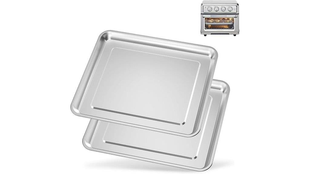 durable stainless steel baking