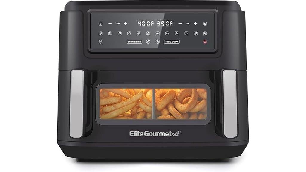 elite gourmet air fryer