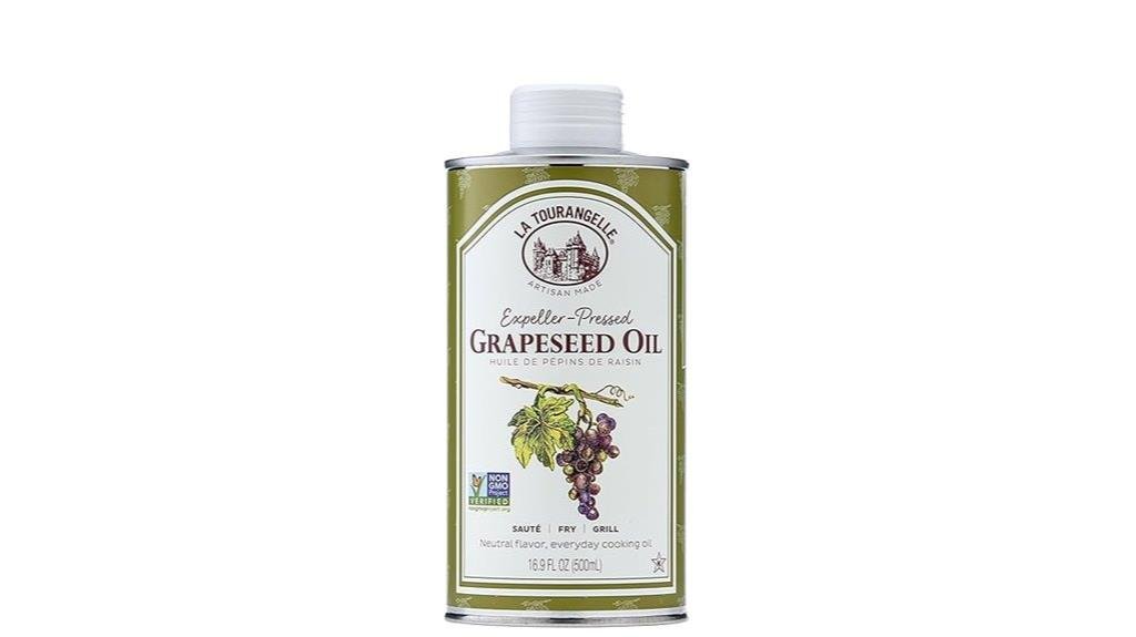grapeseed oil quality review