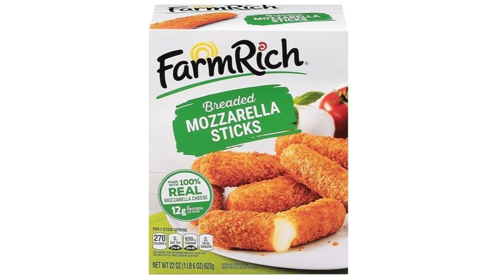 mozzarella cheese sticks review