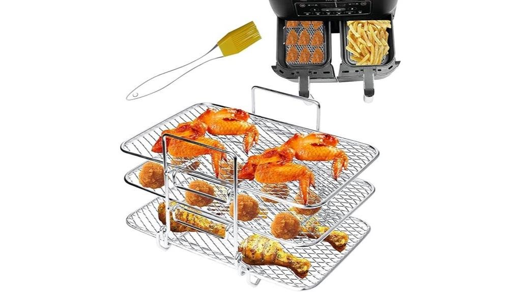 ninja air fryer rack review