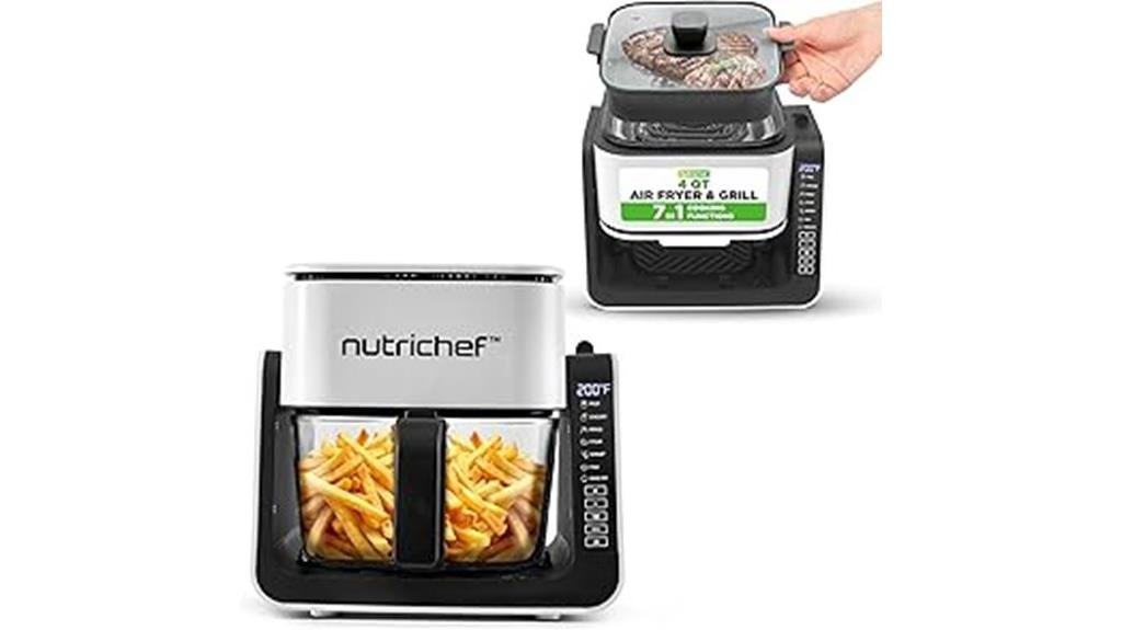 nutrichef air fryer review