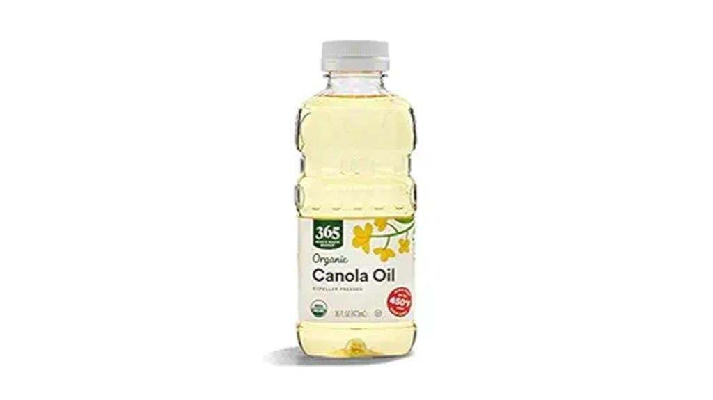 organic canola oil review