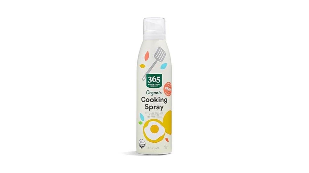 organic cooking oil spray