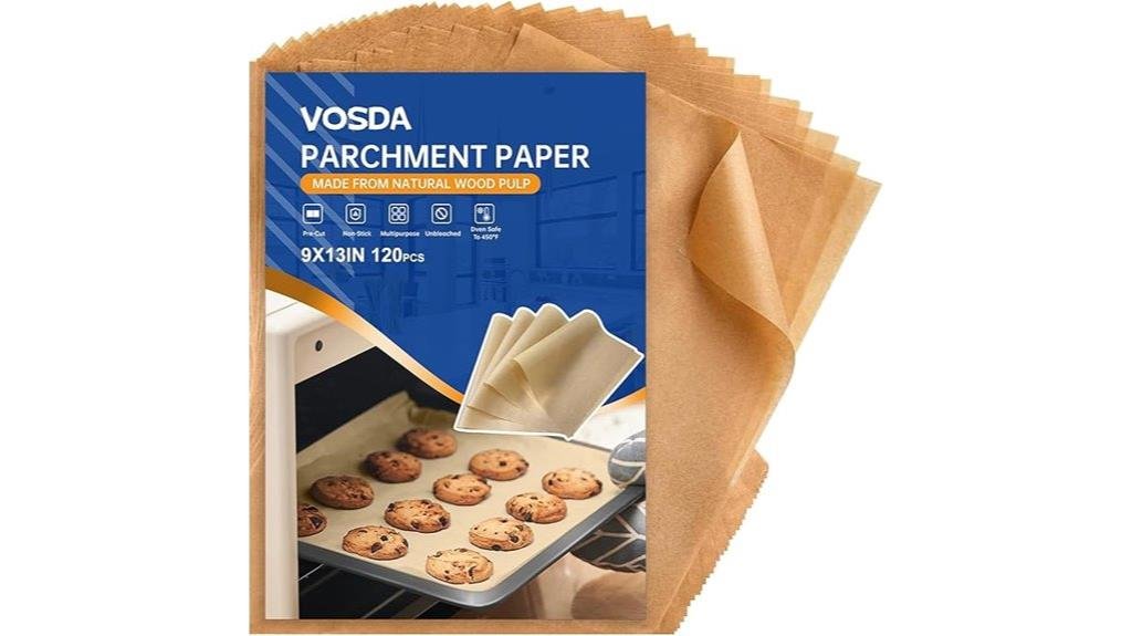 parchment paper sheets review