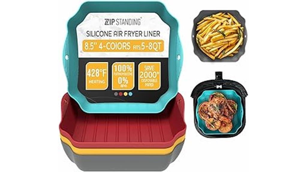 silicone air fryer accessories
