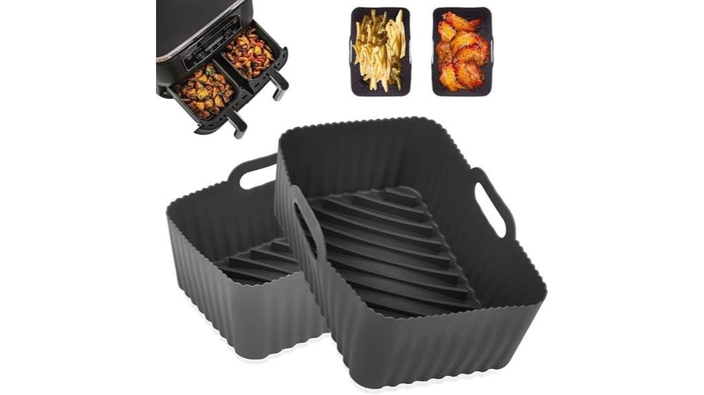 silicone air fryer liners