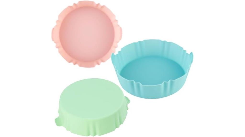 silicone air fryer liners
