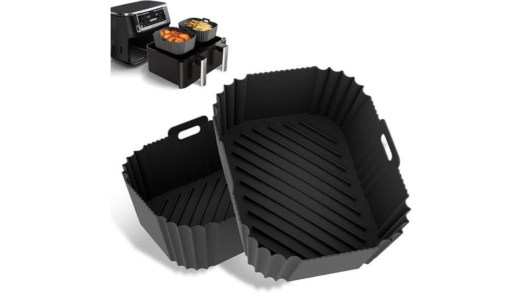 silicone air fryer liners
