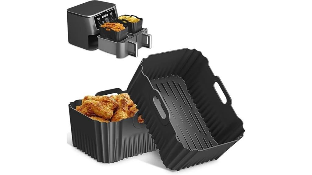 silicone air fryer liners