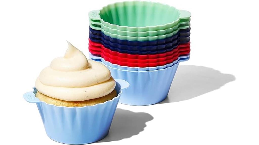 silicone baking cups review