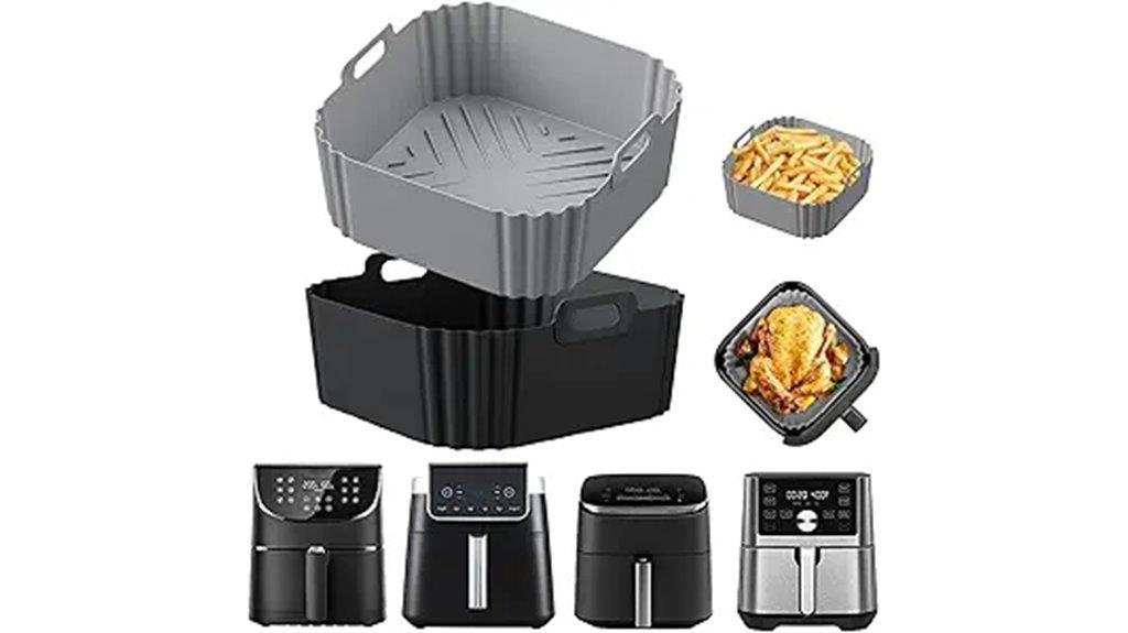 silicone liners for air fryers