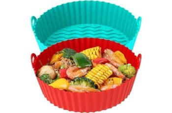 8 Inch Round Silicone Air Fryer Liners Review