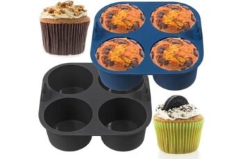 Webake Jumbo Silicone Air Fryer Muffin Pan Review
