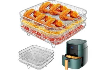 Air Fryer Accessories Review: Stackable Dehydrator Racks