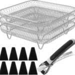 three tiered cooking rack