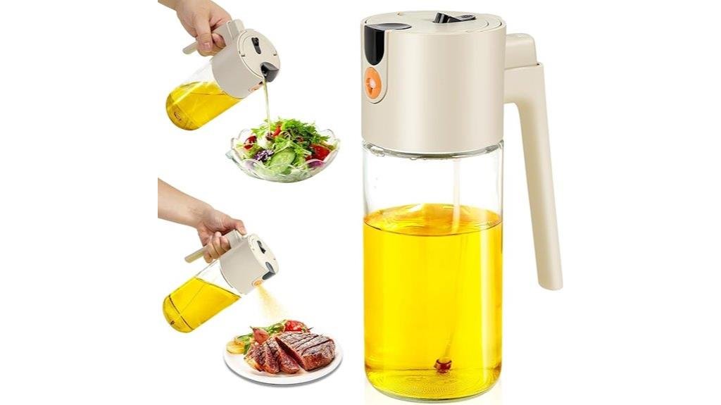 versatile cooking oil dispenser