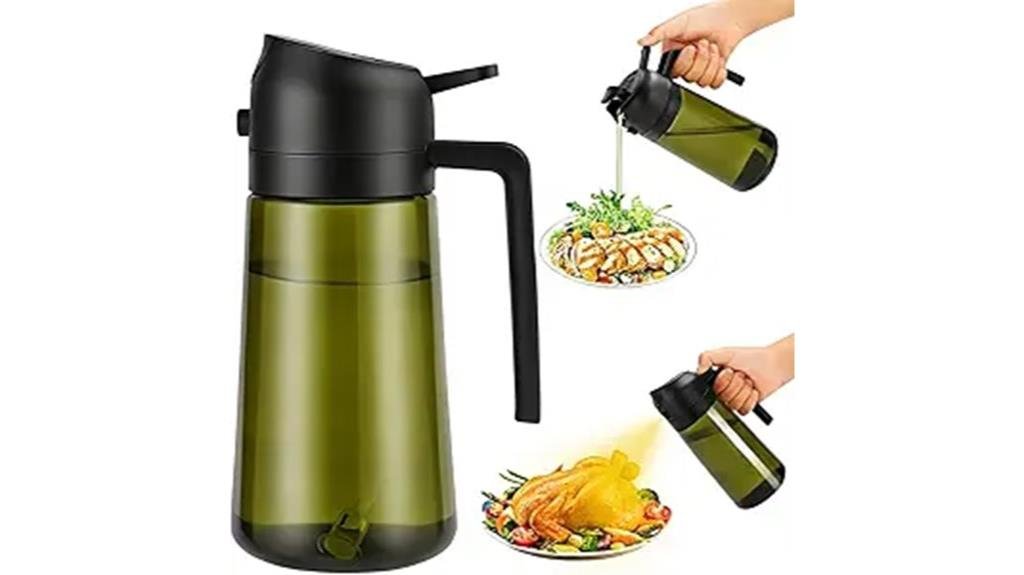 versatile cooking oil sprayer