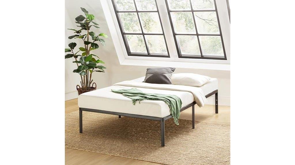 affordable sturdy bed frame