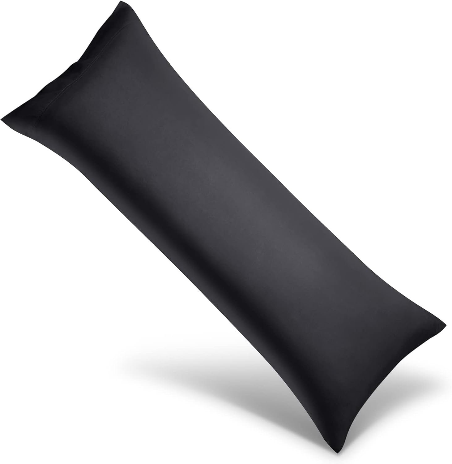 Body Cooling Pillowcase Long Pillow Case Breathable Cool Silky Soft Rayon Derived from Bamboo Fabric, Hair and Skin Friendly
