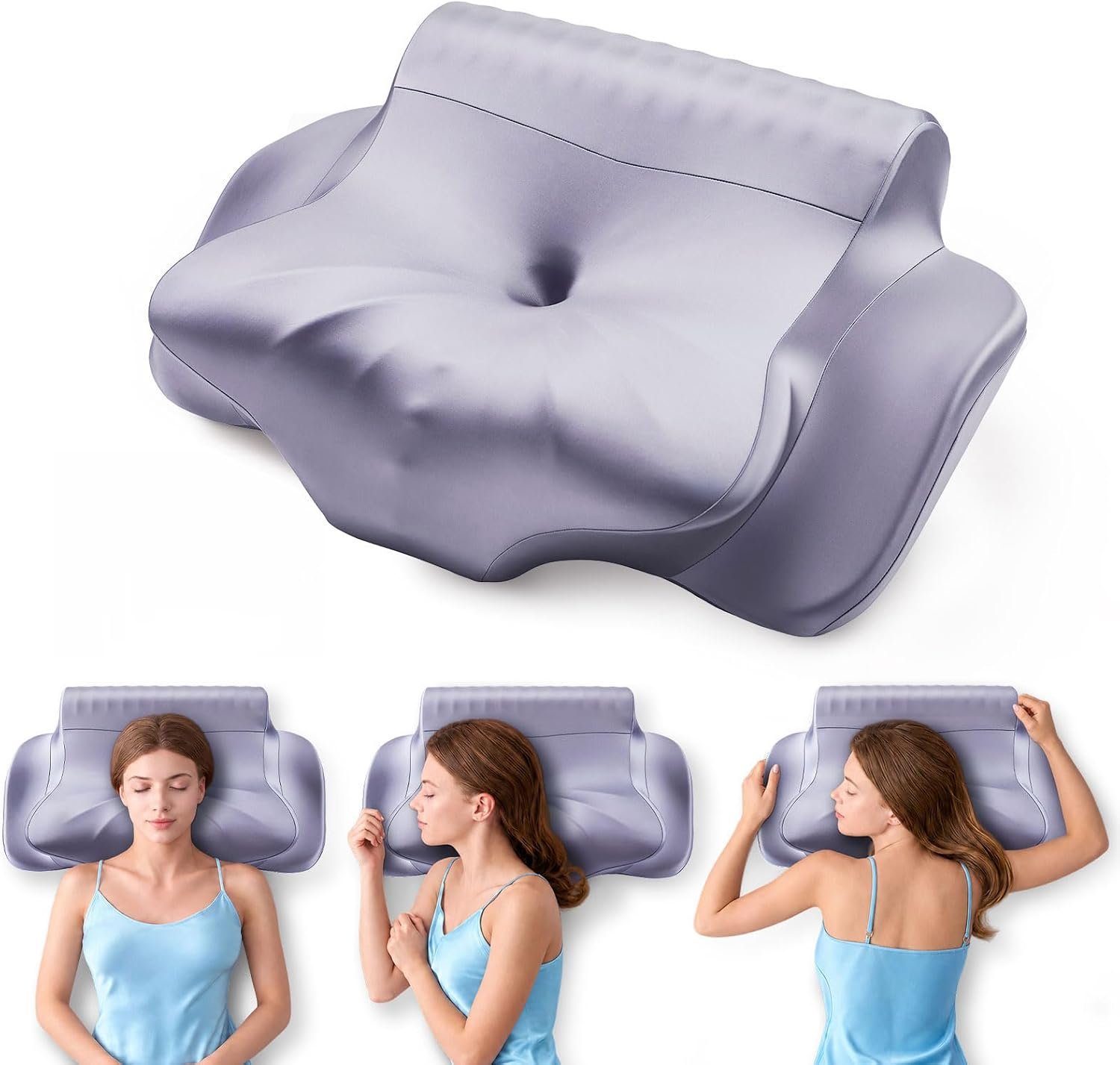 Cervical Neck Pillow for Neck Pain Relief, Neck Pillow for Sleeping