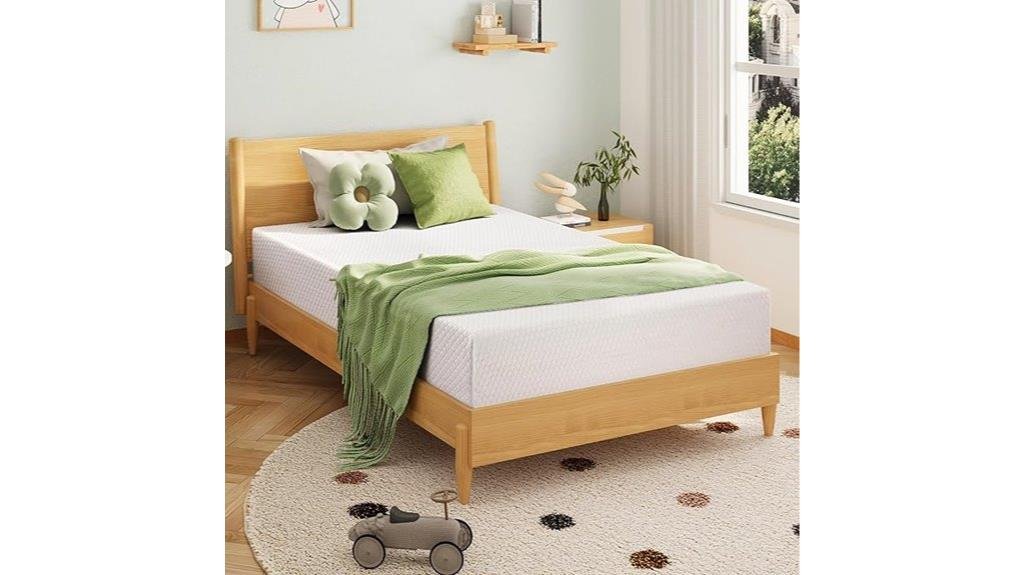 comfortable 8 inch twin mattress